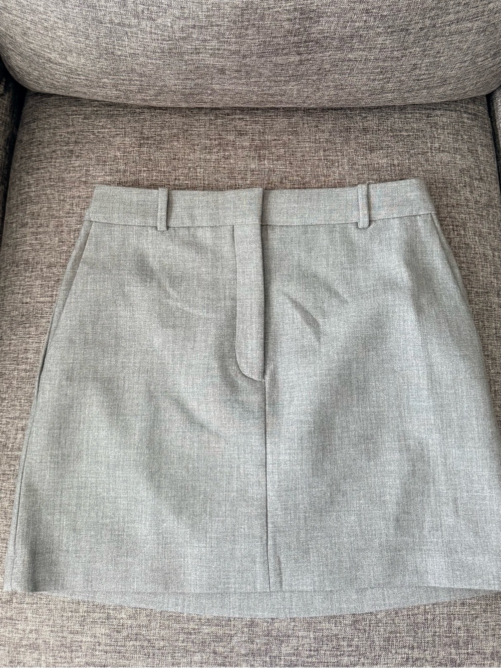 Aritzia Chisel Skirt - Grey